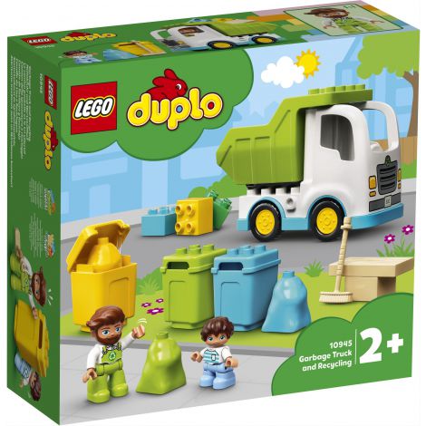 LEGO Duplo 10945 Śmieciarka i kosze do recyklingu
